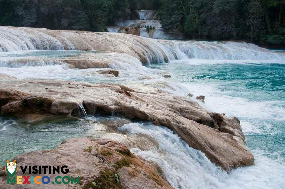 Agua Azul waterfalls in Chiapas
